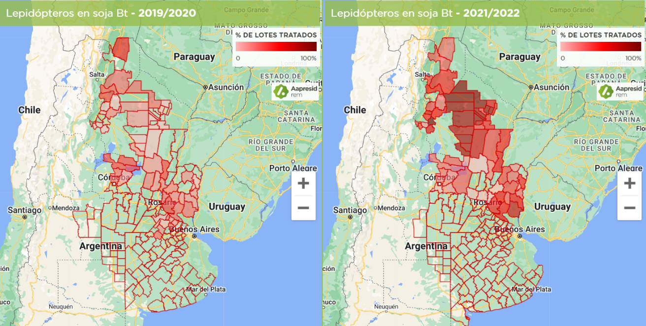 Mapa Orugas
